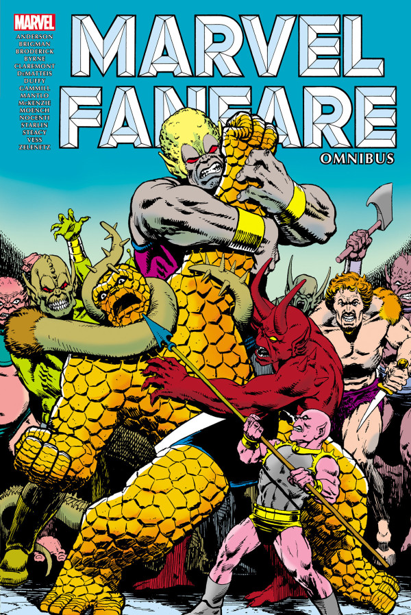 MARVEL FANFARE OMNIBUS VOL. 2 JIM STARLIN COVER