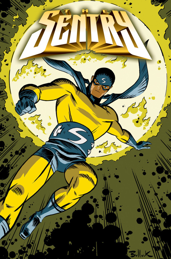 THE SENTRY OMNIBUS DAVE BULLOCK COVER [DM ONLY]
