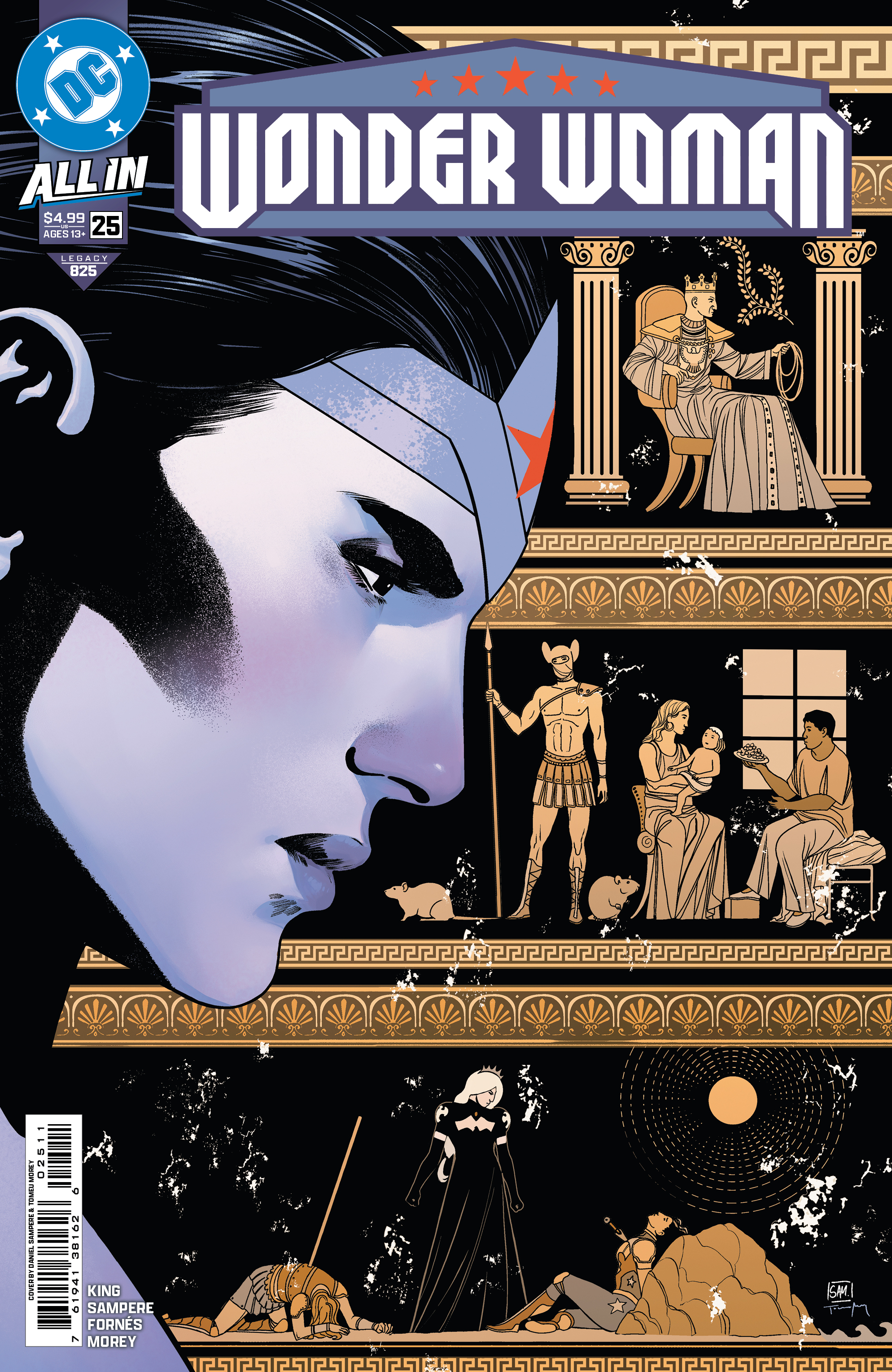 WONDER WOMAN #25 CVR A DANIEL SAMPERE