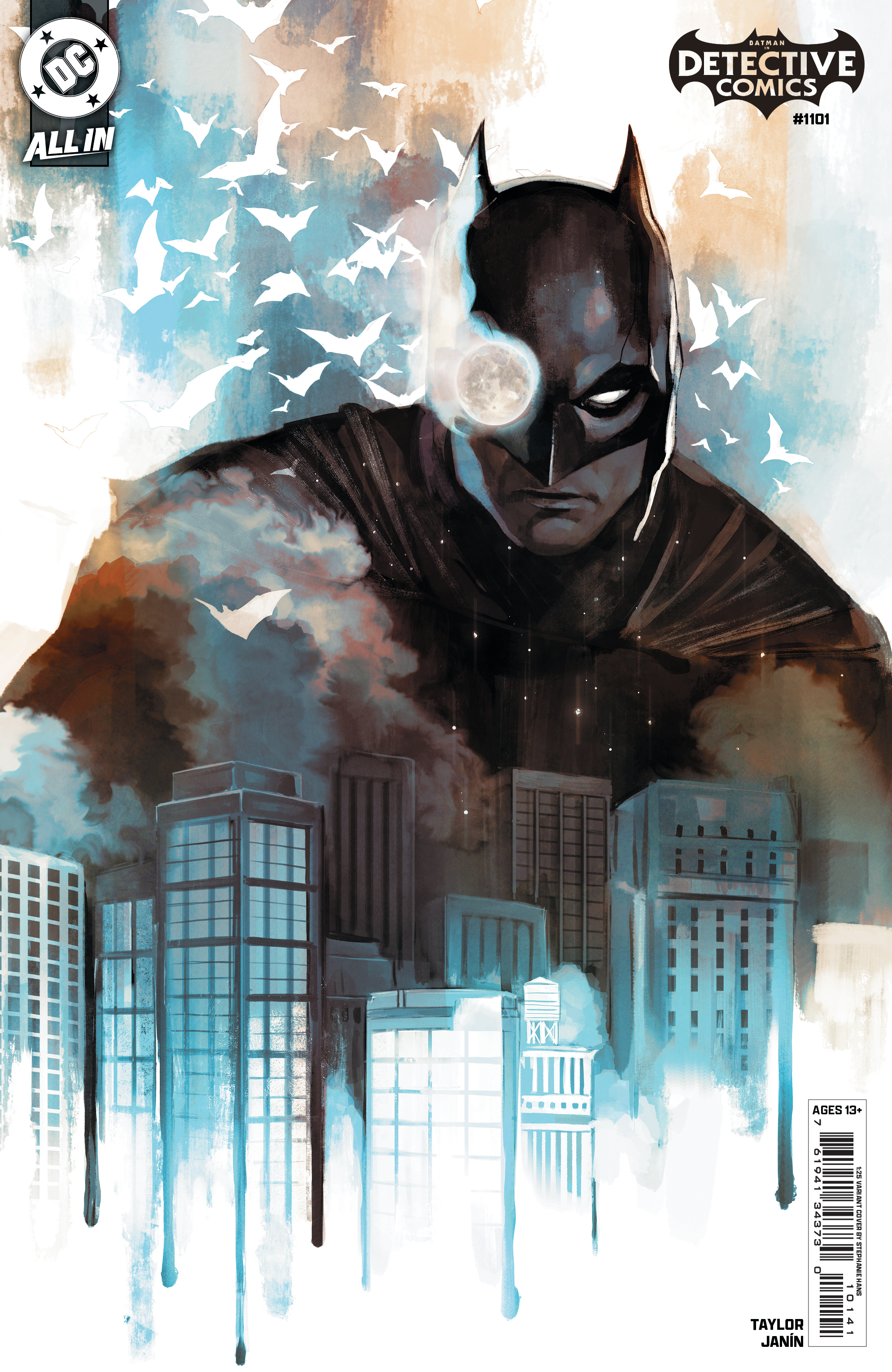 DETECTIVE COMICS #1101 CVR E INC 1:25 STEPHANIE HANS CARD STOCK VAR