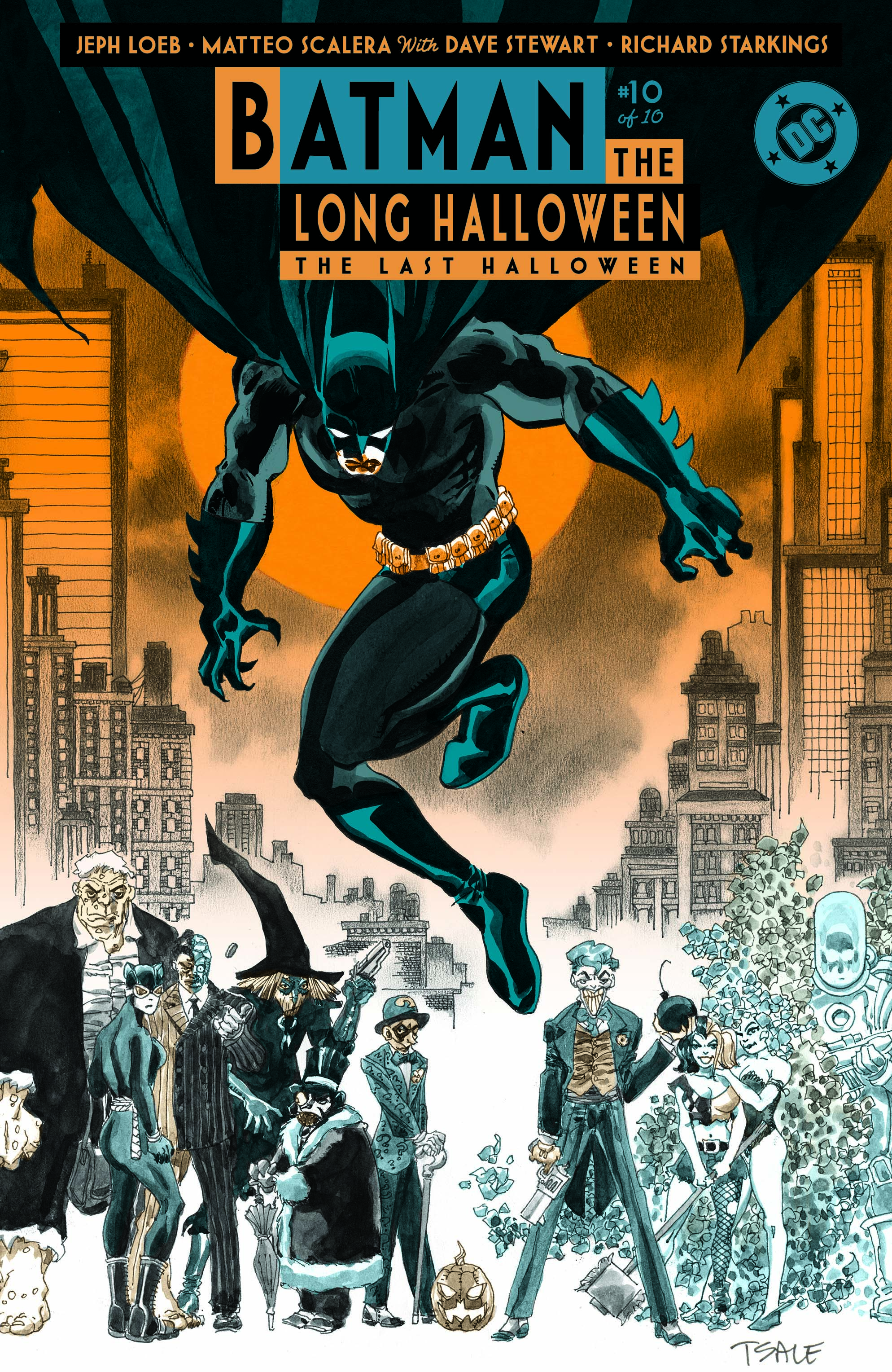 BATMAN THE LONG HALLOWEEN THE LAST HALLOWEEN #10 (OF 10) CVR A TIM SALE