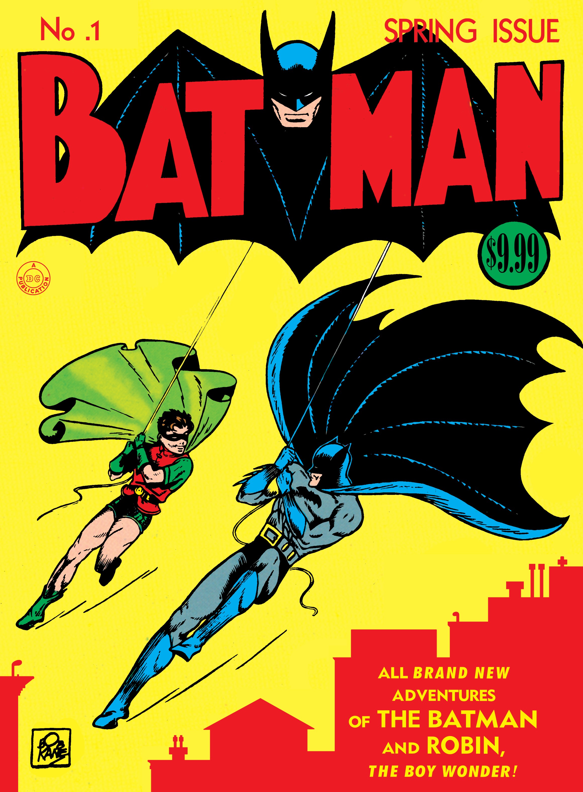 BATMAN (1940) #1 FACSIMILE EDITION CVR A BOB KANE