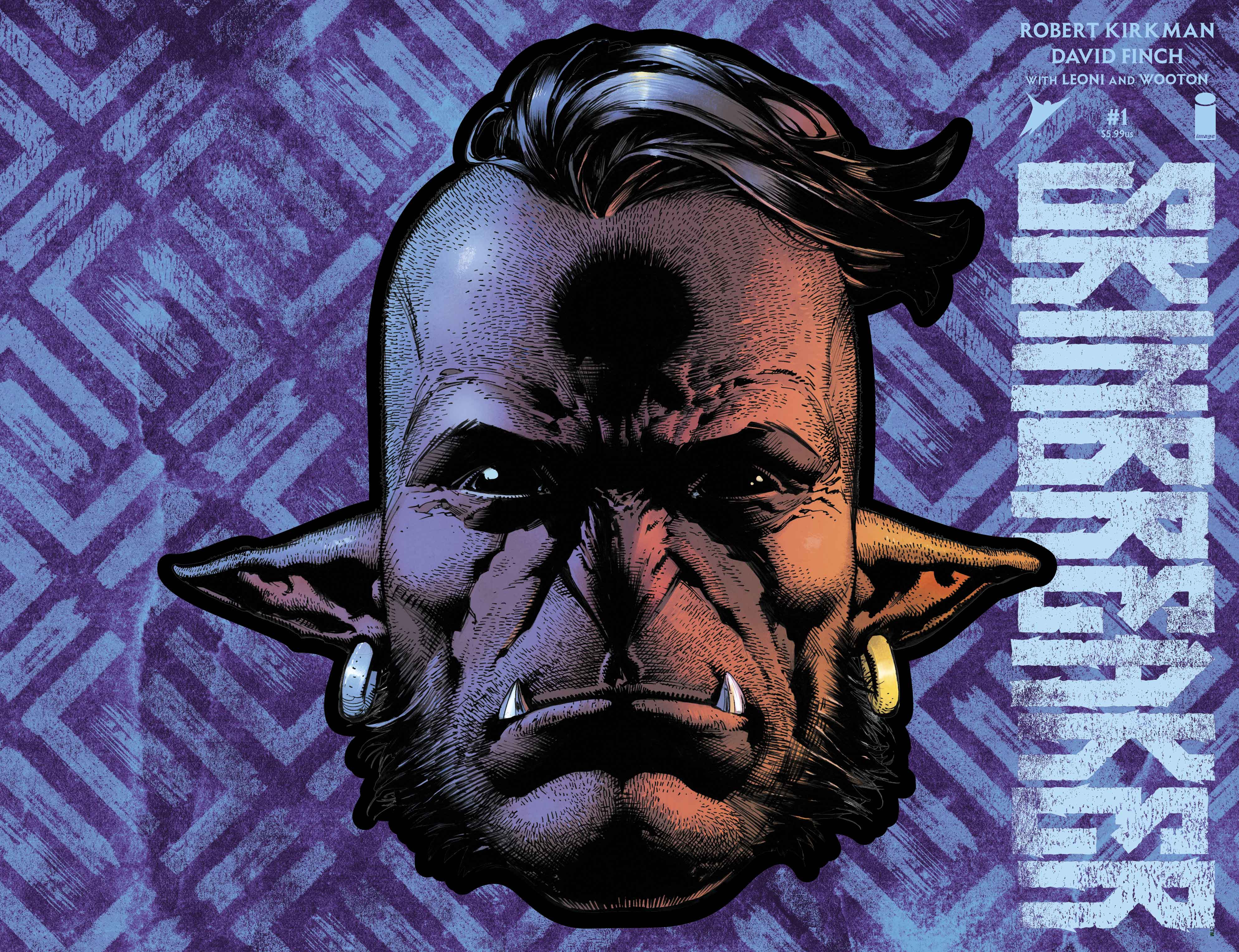 SKINBREAKER #1 CVR J DAVID FINCH & ANDRES JUAREZ DIE CUT FOIL MASK VAR
