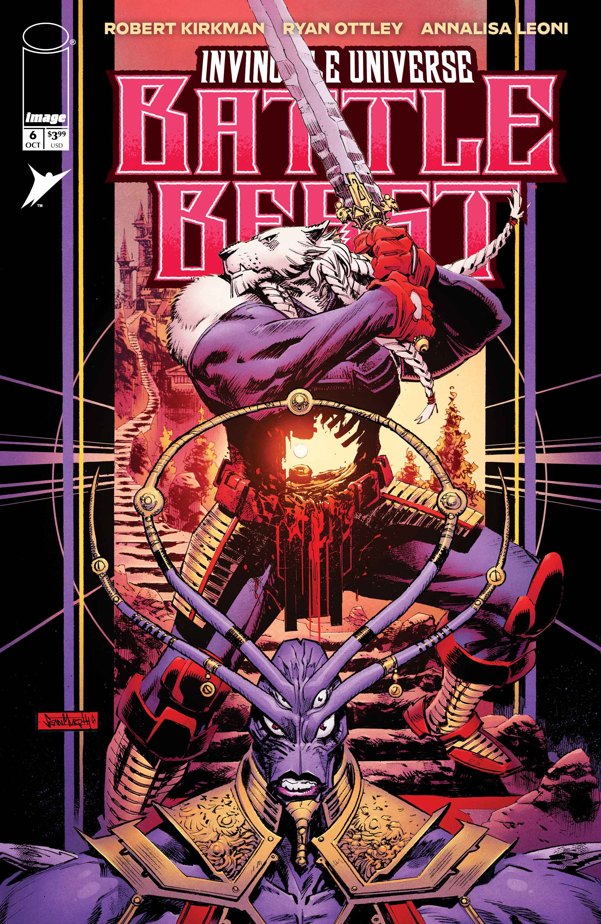 INVINCIBLE UNIVERSE BATTLE BEAST #6 CVR B SEAN MURPHY & SIMON GOUGH VAR