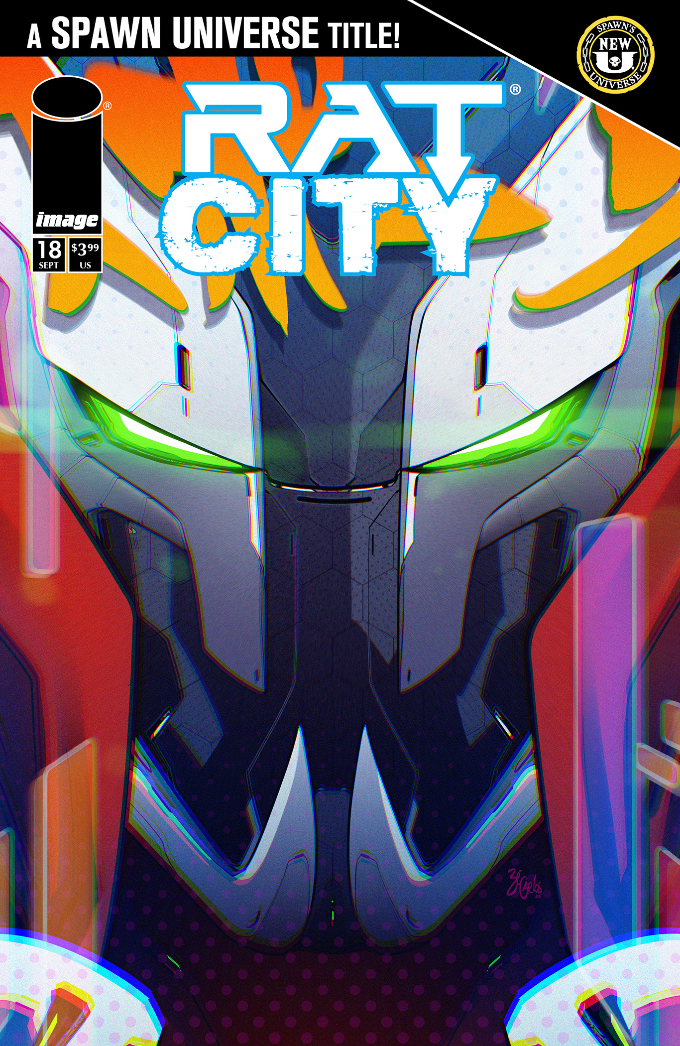 SPAWN RAT CITY #18 CVR A ZE CARLOS