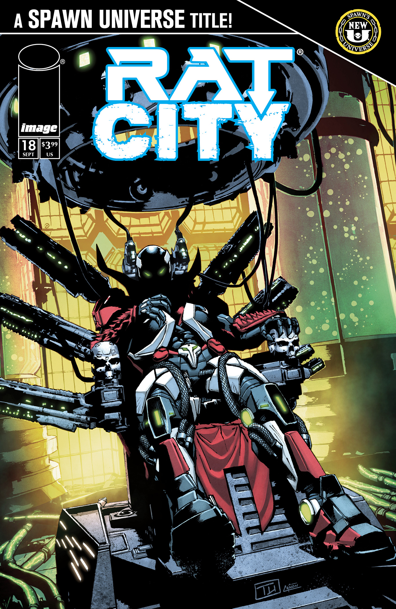 SPAWN RAT CITY #18 CVR B THOMAS NACHLIK VAR