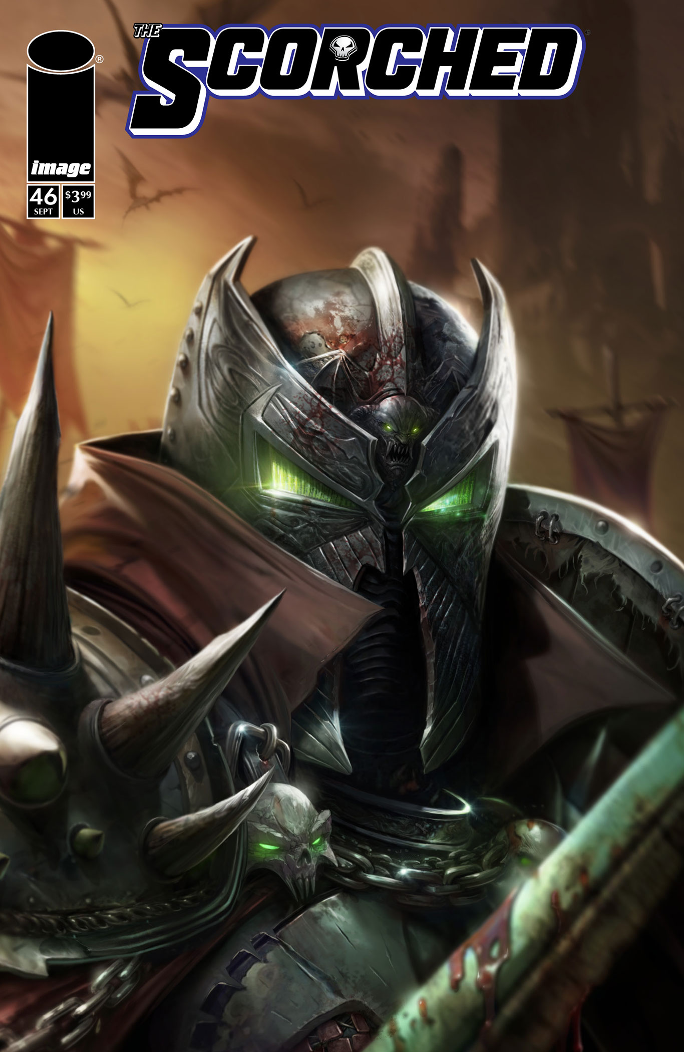 SPAWN SCORCHED #46 CVR A FRANCESCO MATTINA