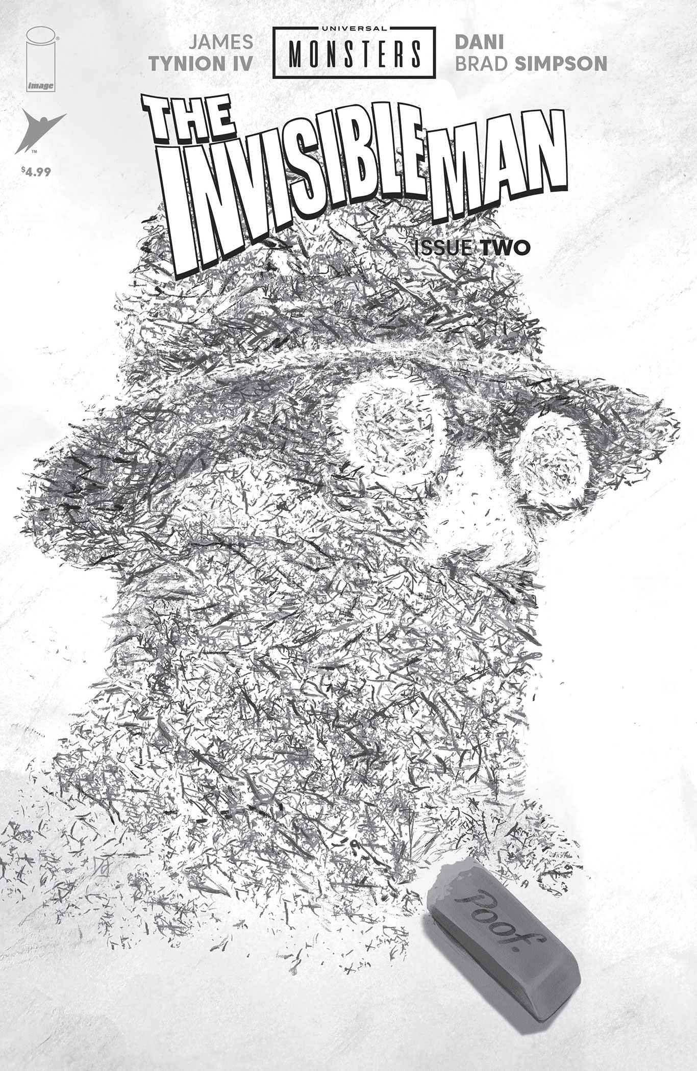 UNIVERSAL MONSTERS THE INVISIBLE MAN #2 (OF 4) CVR D INC 1:25 MIKE DEL MUNDO CLASSIC HORROR VAR