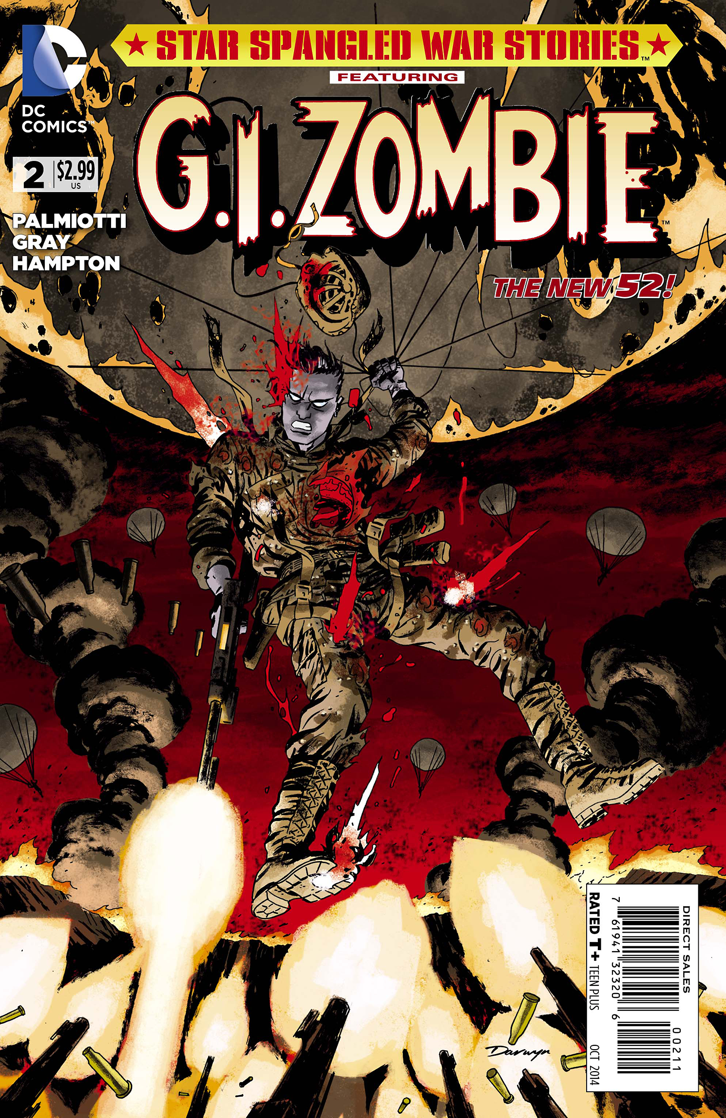 STAR SPANGLED WAR STORIES GI ZOMBIE #2