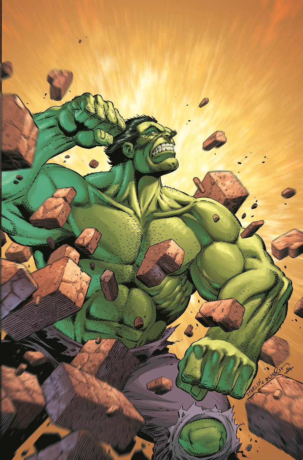 SAVAGE HULK #3 STARLIN VAR