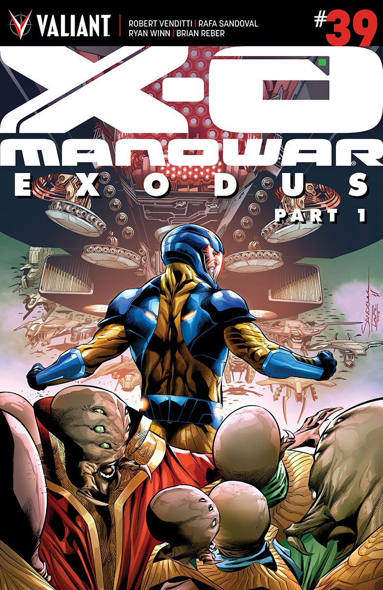 X-O MANOWAR #39 CVR A SANDOVAL (NEW ARC)