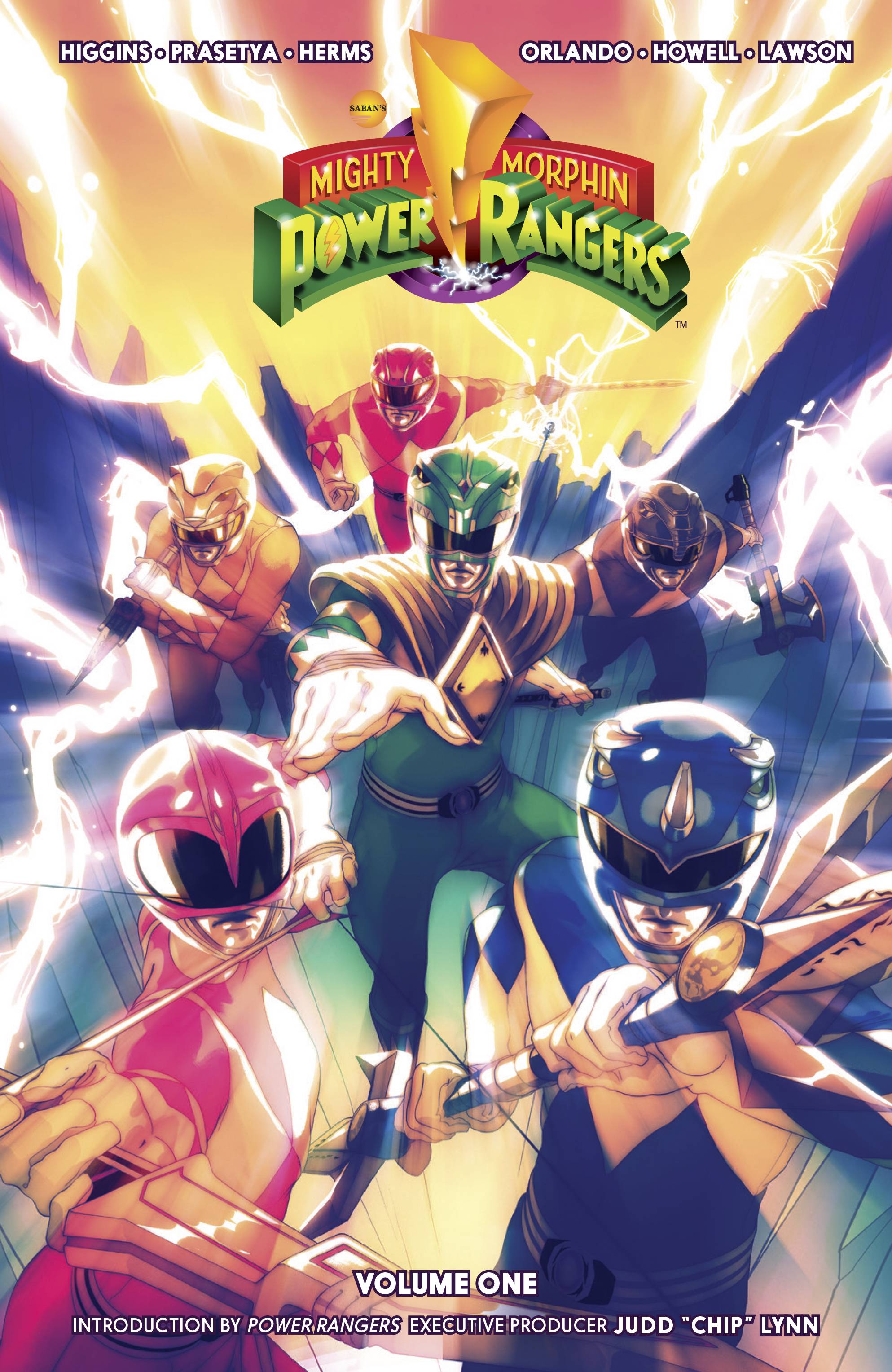 MIGHTY MORPHIN POWER RANGERS TP #1