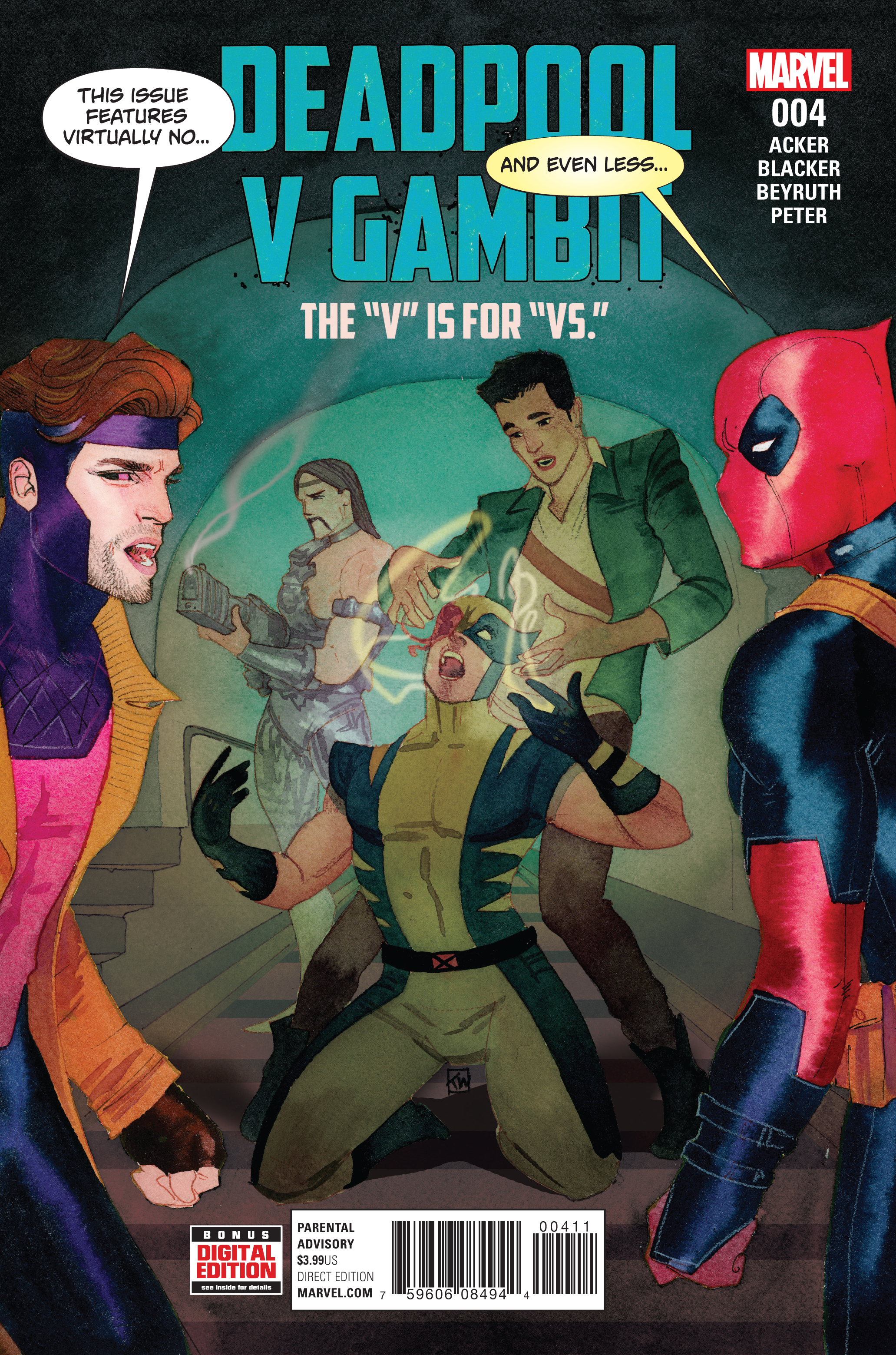 DEADPOOL VS GAMBIT #4