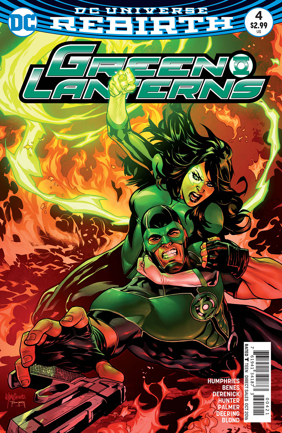 GREEN LANTERNS #4 VAR ED