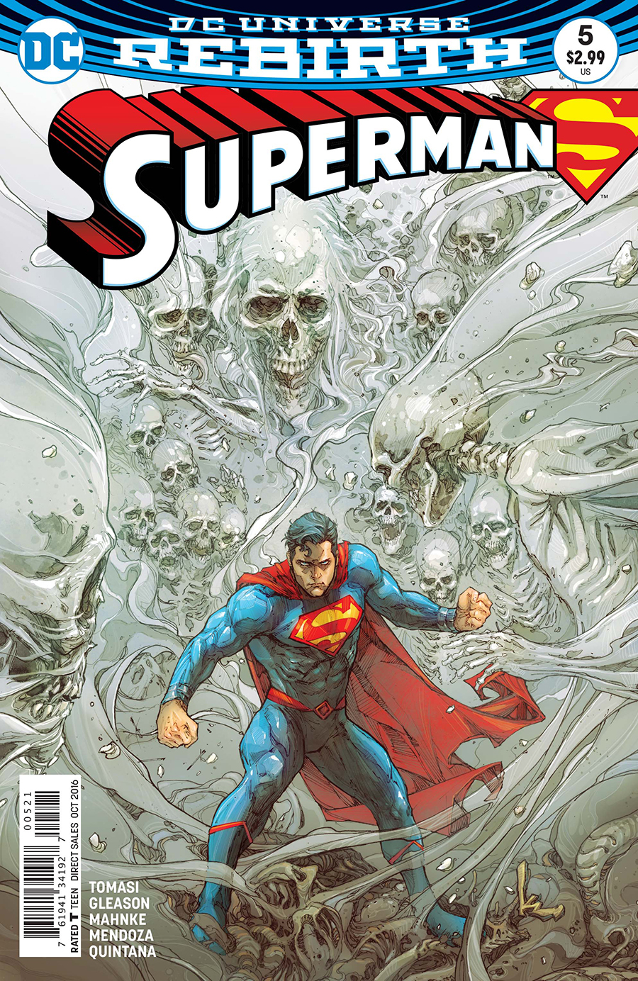 SUPERMAN #5 VAR ED