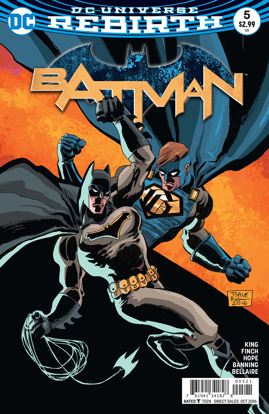 BATMAN #5 VAR ED