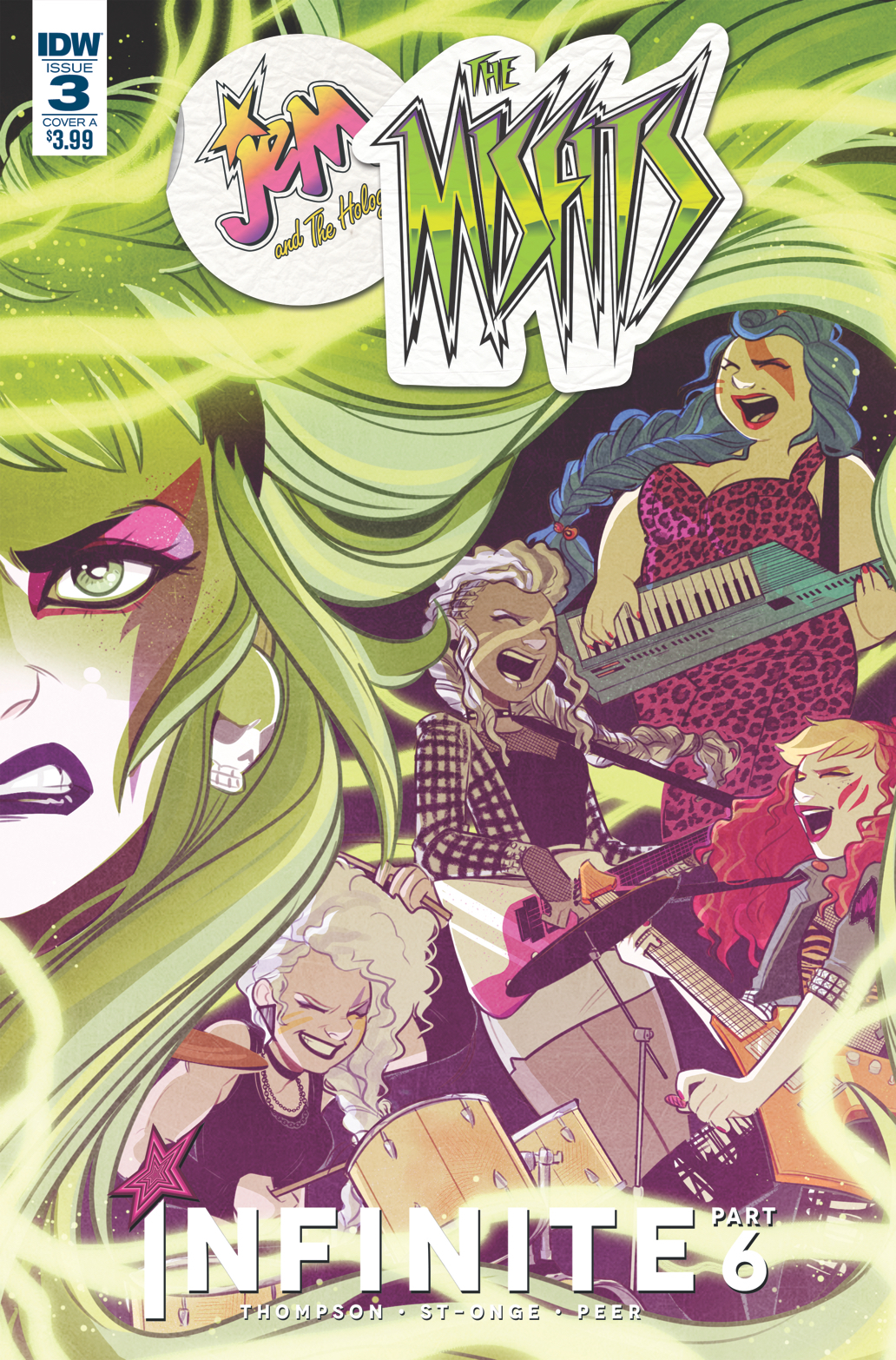 JEM & THE HOLOGRAMS MISFITS INFINITE #3 CVR A ST ONGE