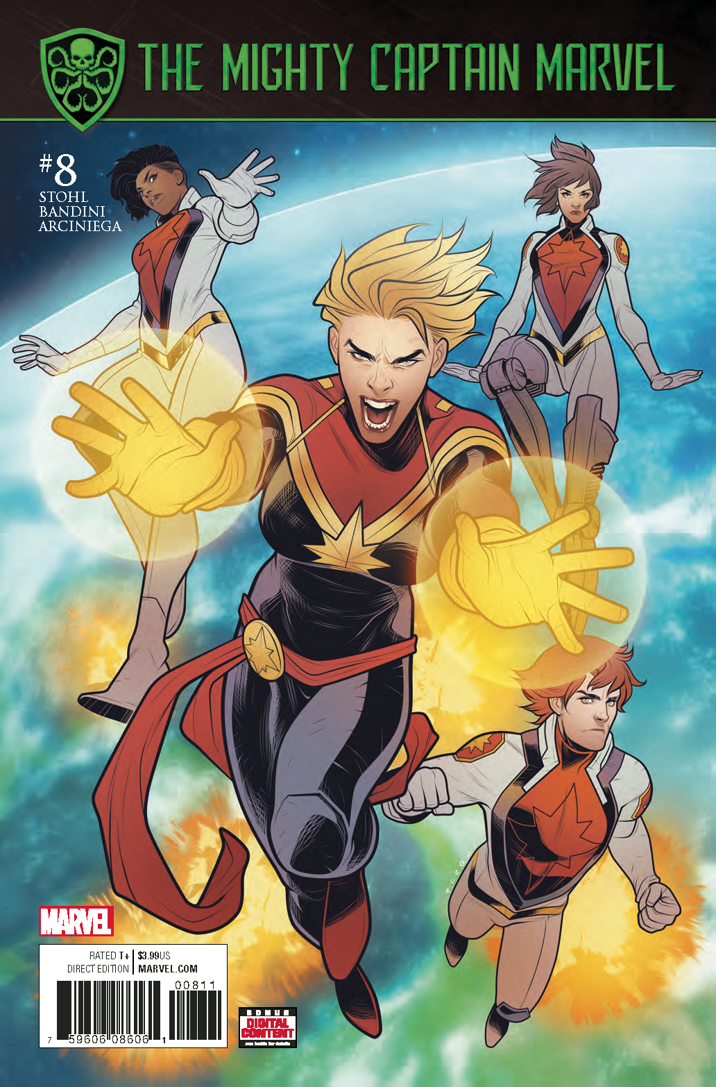 MIGHTY CAPTAIN MARVEL #8 SE