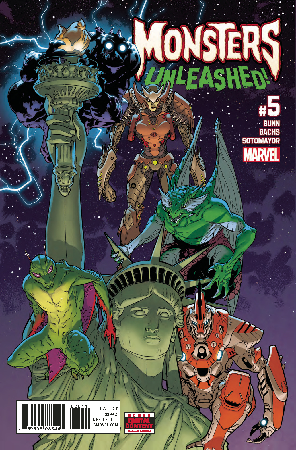 MONSTERS UNLEASHED #5