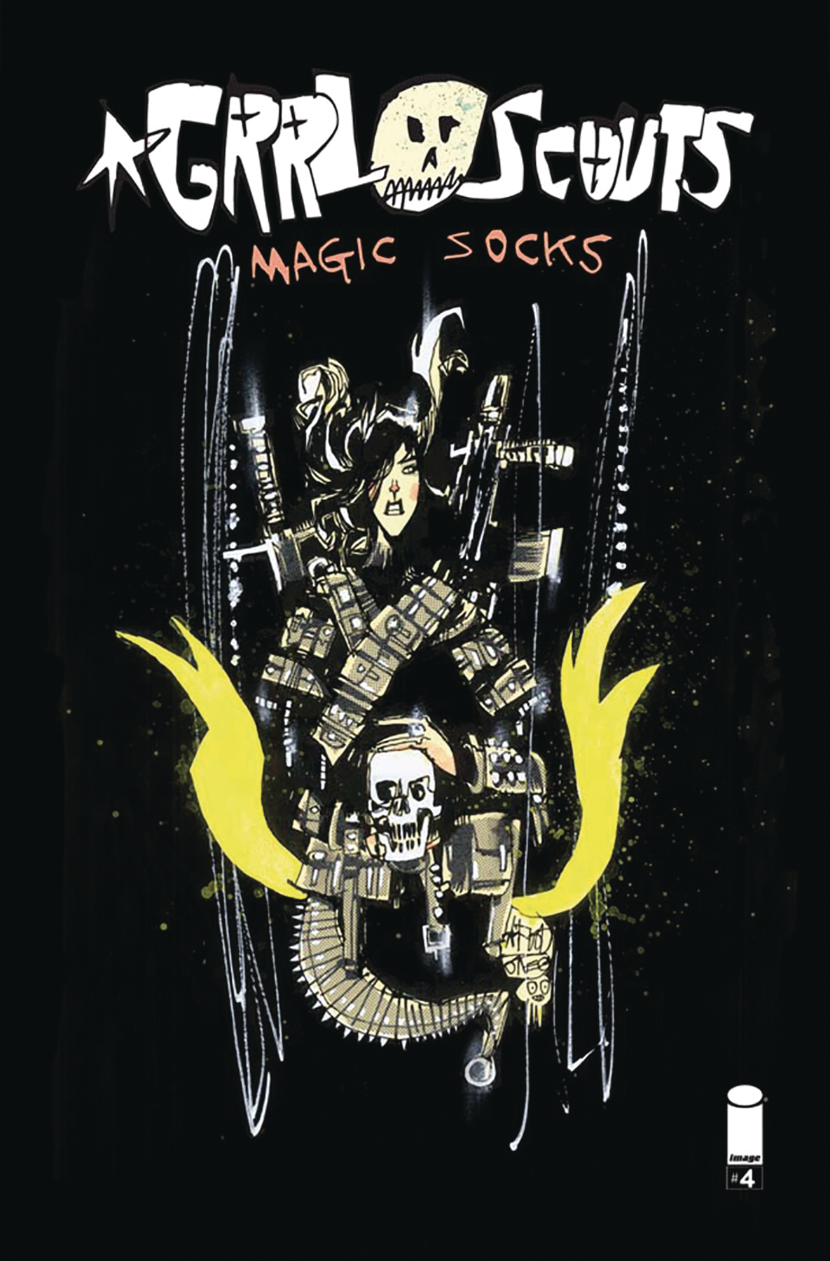 GRRL SCOUTS MAGIC SOCKS #4 CVR A MAHFOOD