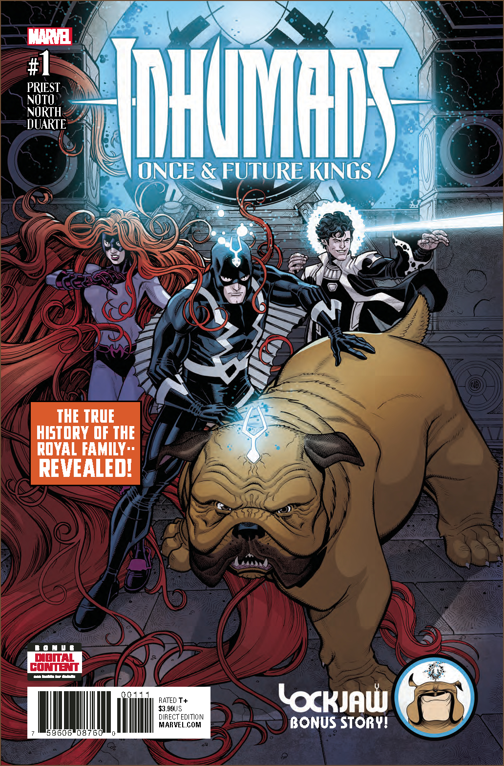 INHUMANS ONCE FUTURE KINGS #1