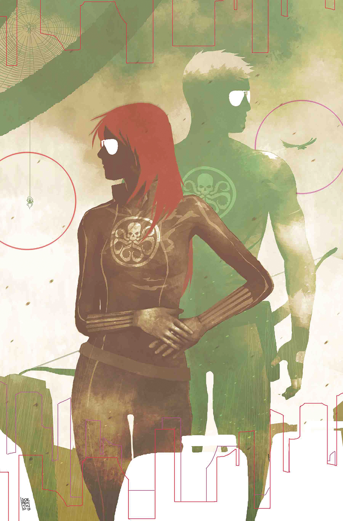 SECRET EMPIRE #9 SORRENTINO HYDRA HEROES VAR