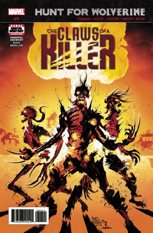 HUNT FOR WOLVERINE CLAWS OF KILLER #4