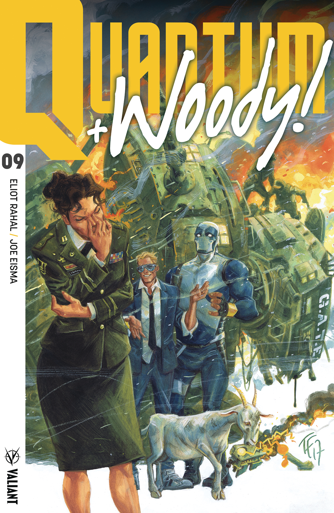 QUANTUM & WOODY (2017) #9 CVR A FOWLER