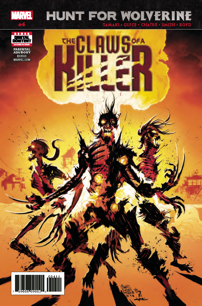 HUNT FOR WOLVERINE CLAWS OF KILLER #4