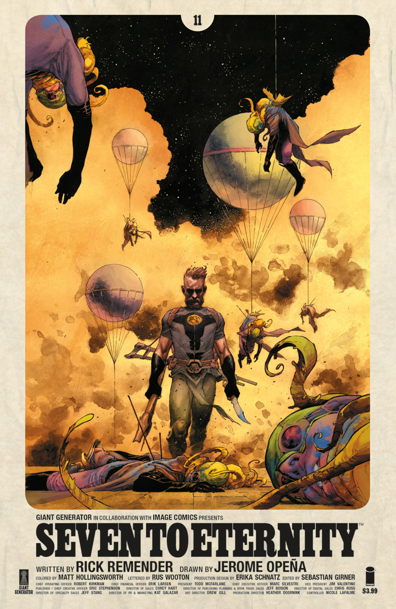 SEVEN TO ETERNITY #11 CVR A OPENA & HOLLINGSWORTH