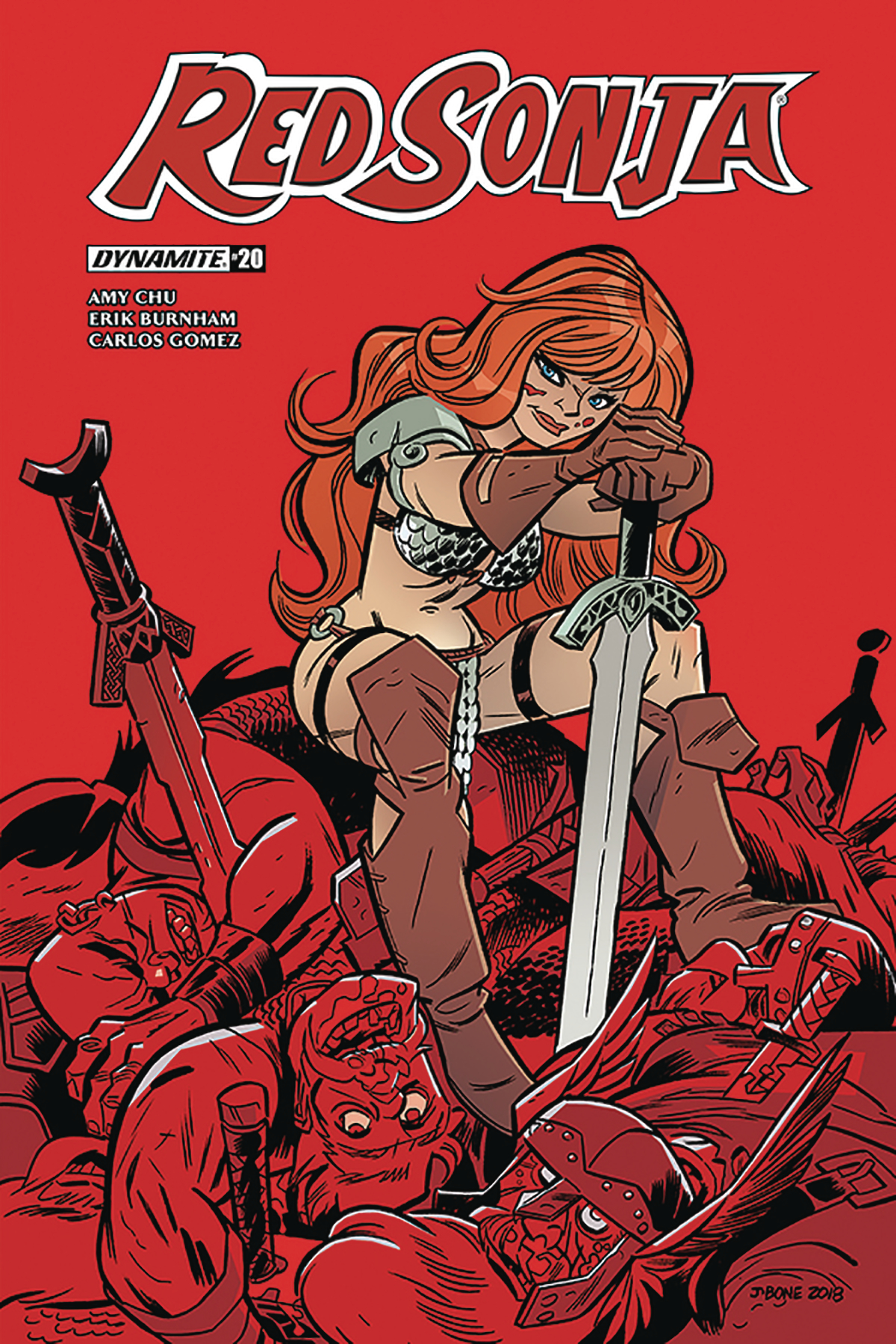 RED SONJA #20 CVR D BONE