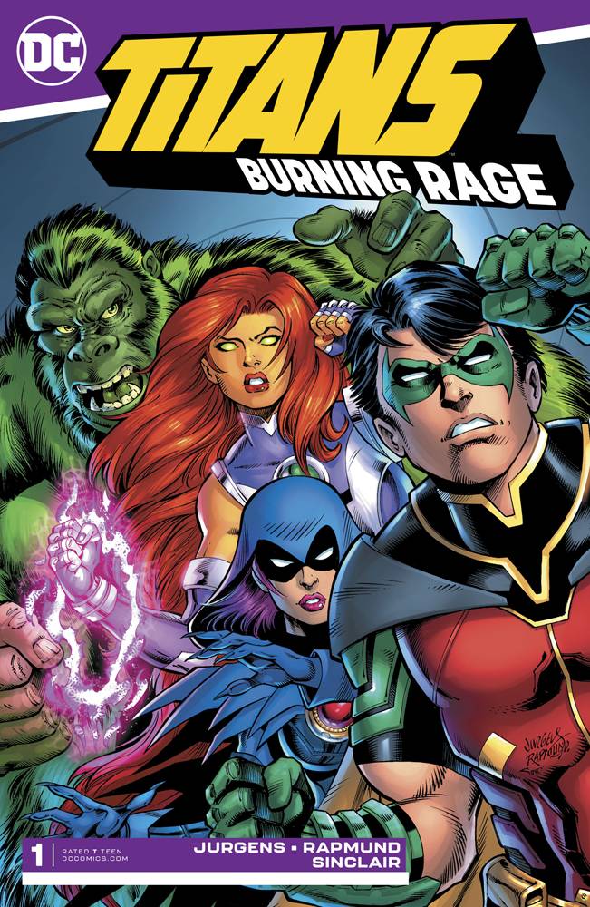 TITANS BURNING RAGE #1