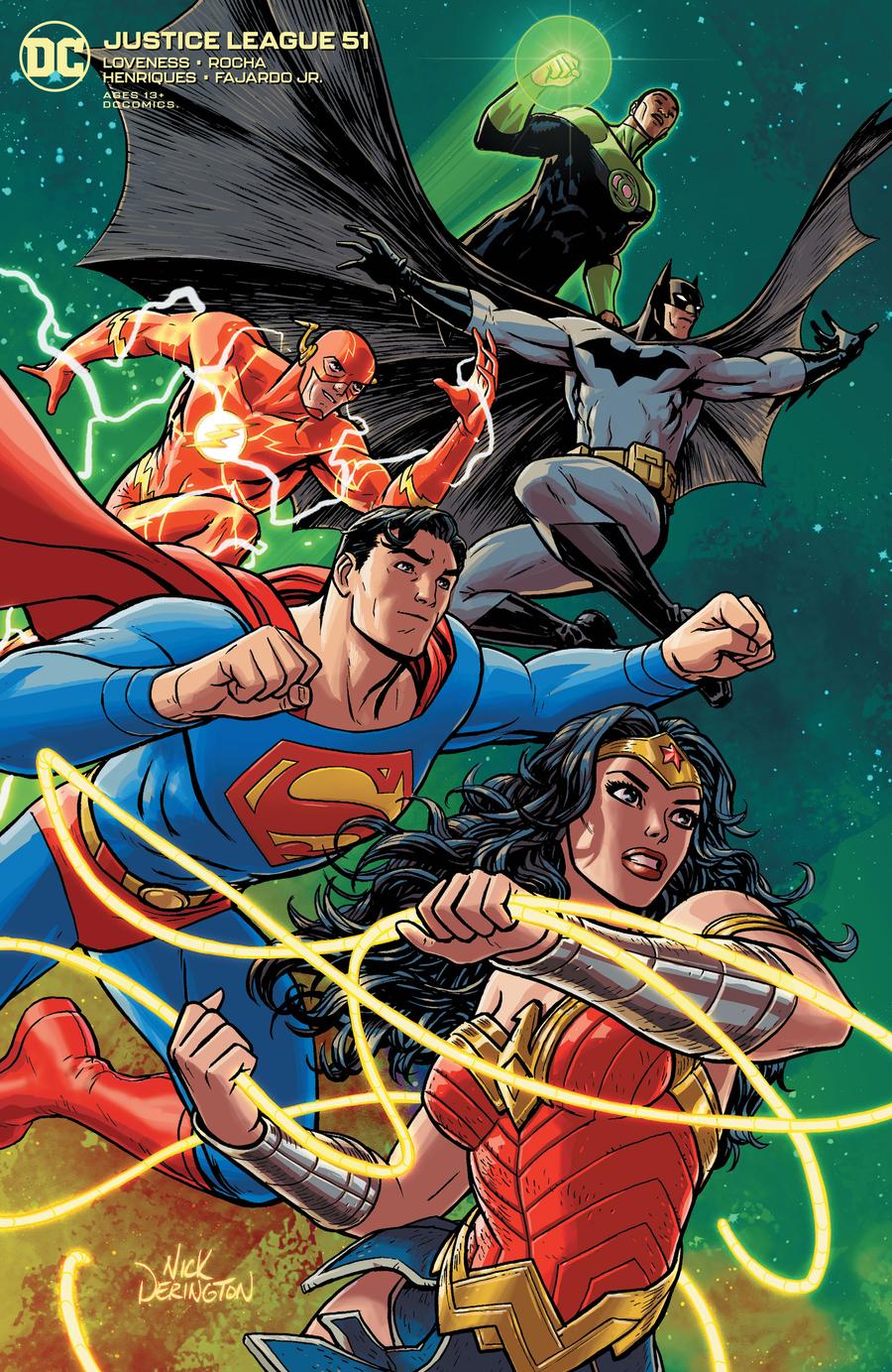 JUSTICE LEAGUE #51 VAR ED