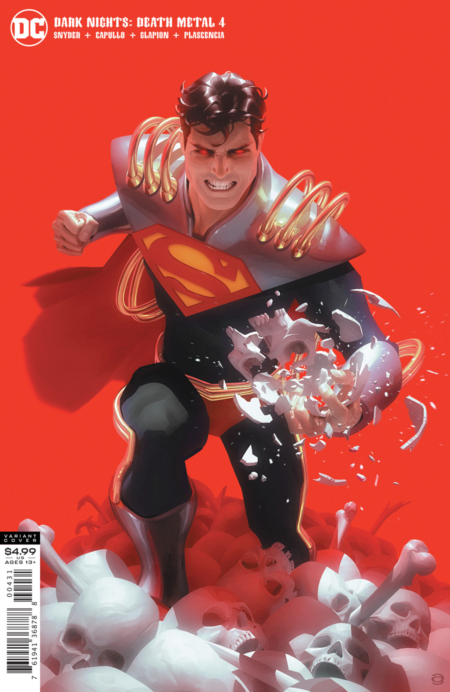 DARK NIGHTS DEATH METAL #4 (OF 7) ALEX GARNER SUPERBOY-PRIME VAR