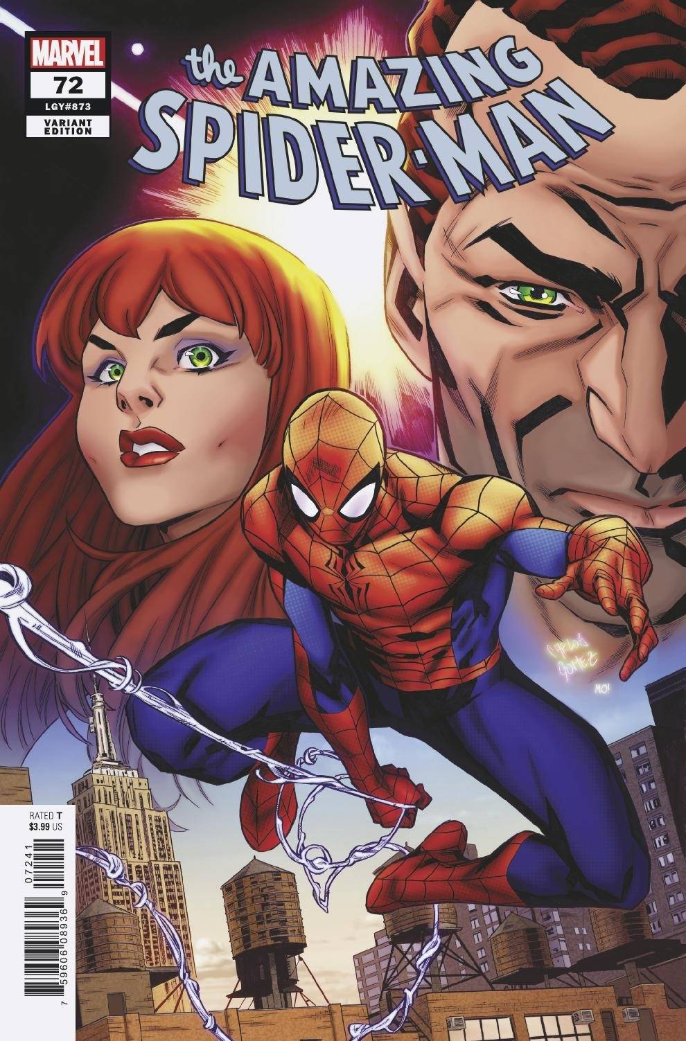 AMAZING SPIDER-MAN #72 GOMEZ VAR SINW