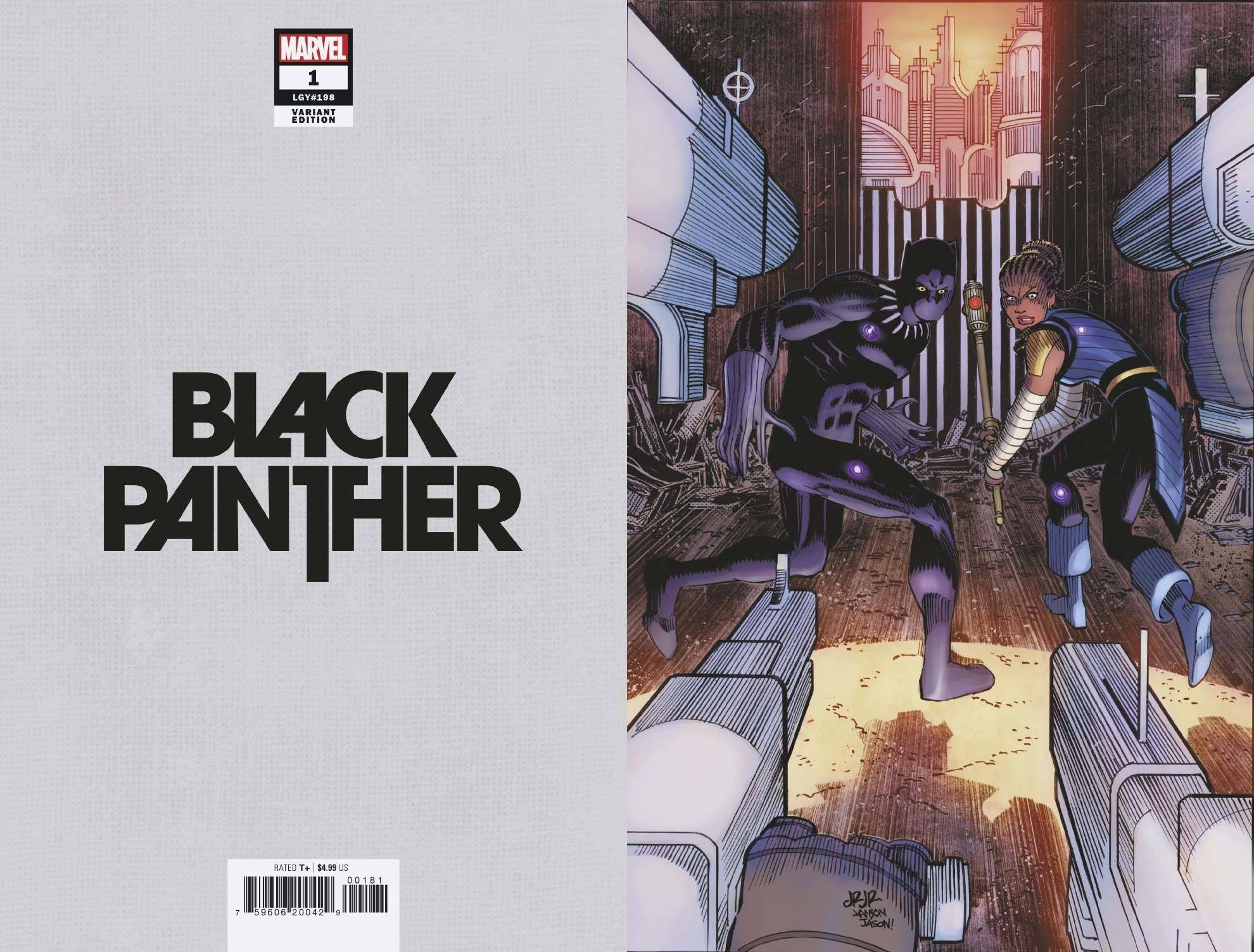 BLACK PANTHER #1 (2021) ROMITA JR VIRGIN VAR