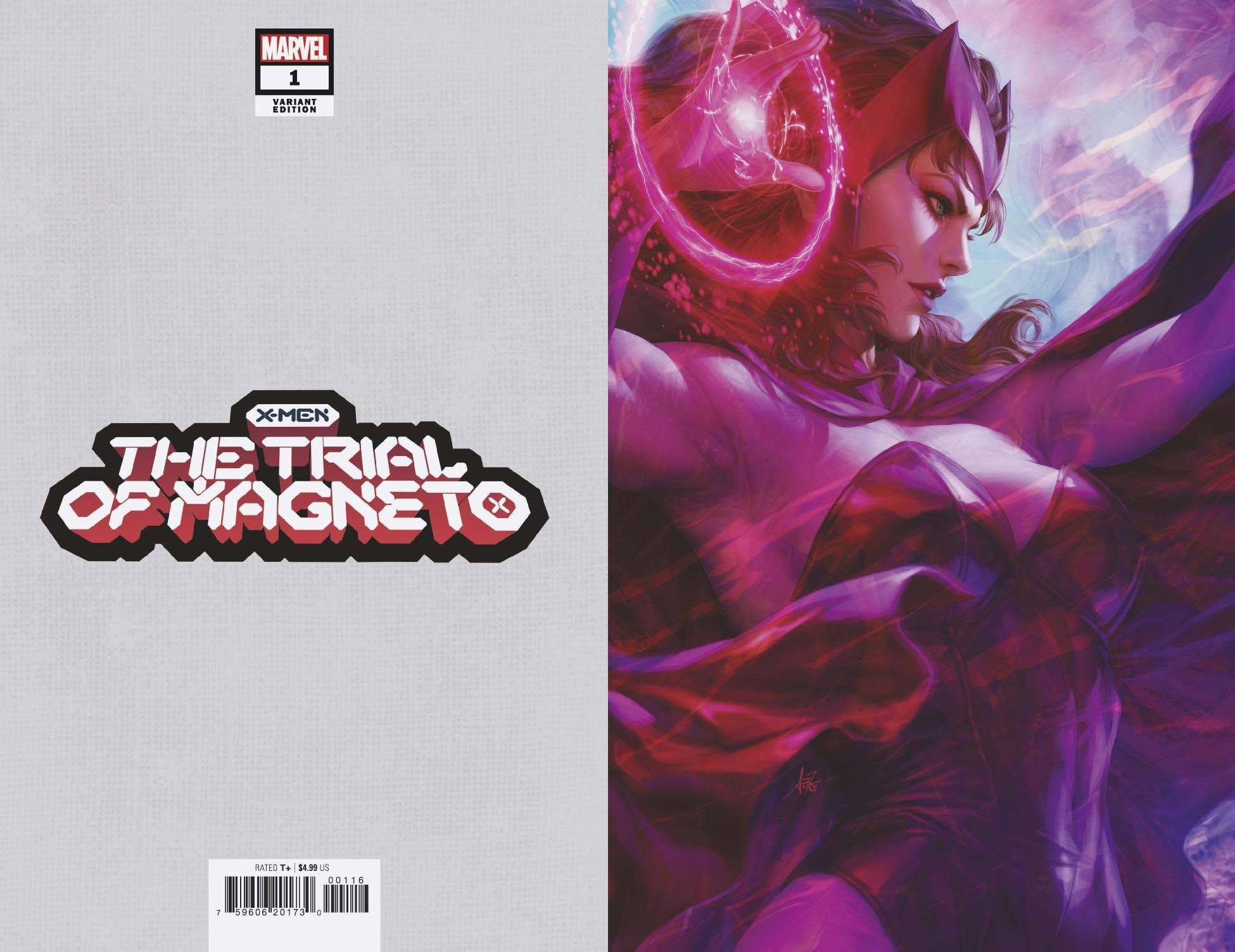 X-MEN TRIAL OF MAGNETO #1 (OF 5) ARTGERM VIRGIN VAR