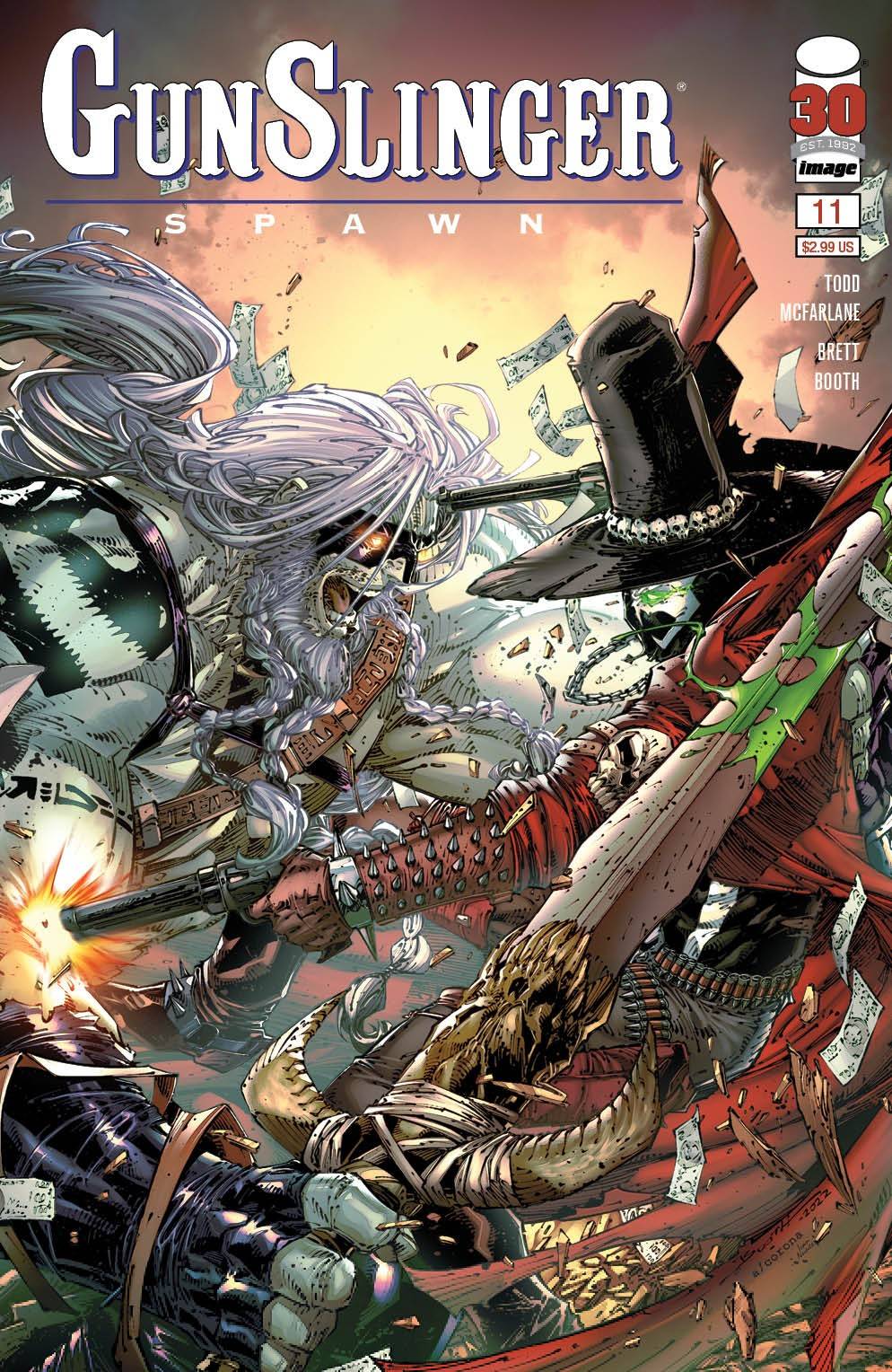 GUNSLINGER SPAWN #11 CVR B BOOTH