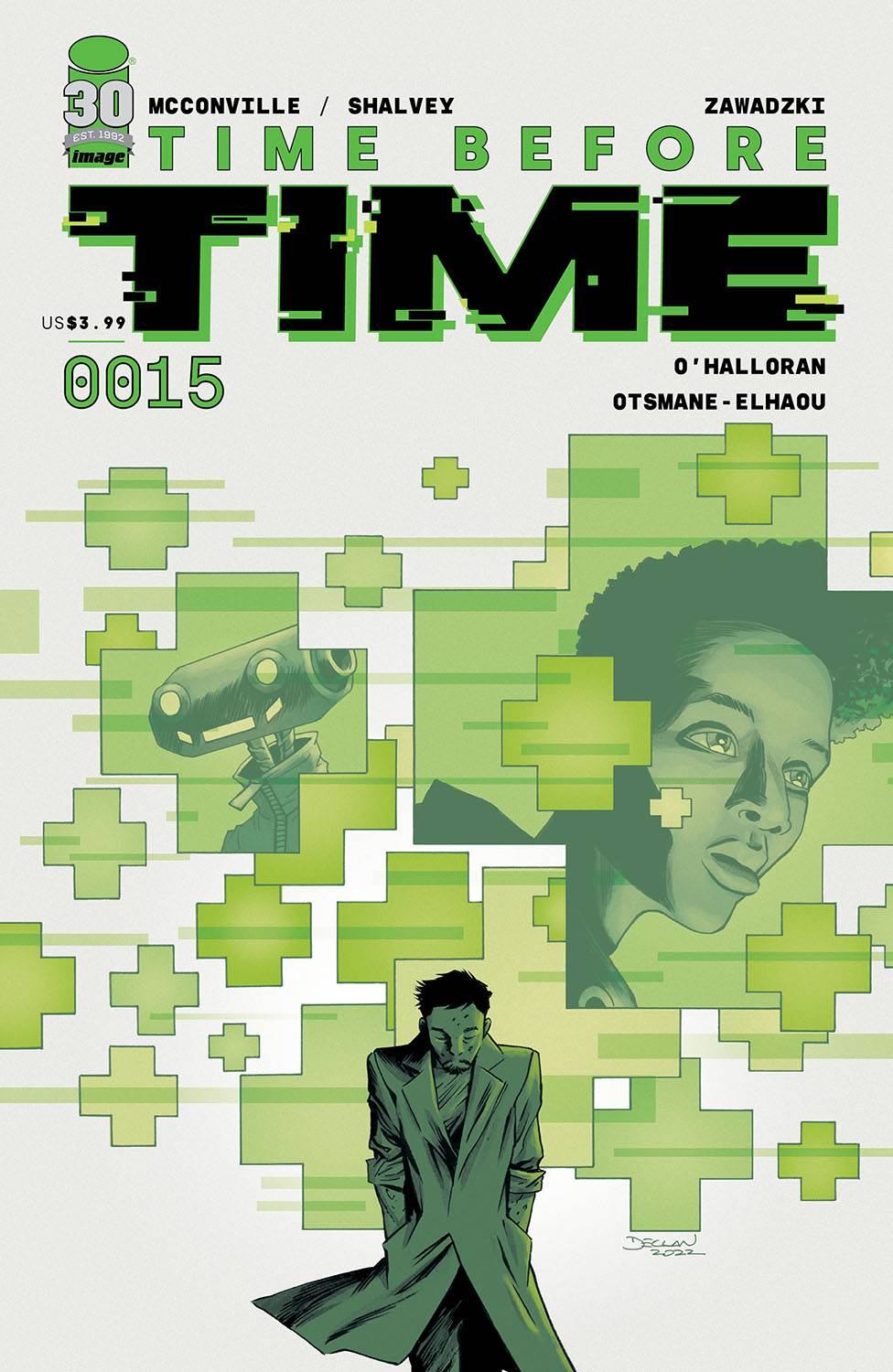 TIME BEFORE TIME #15 CVR A SHALVEY (MR)