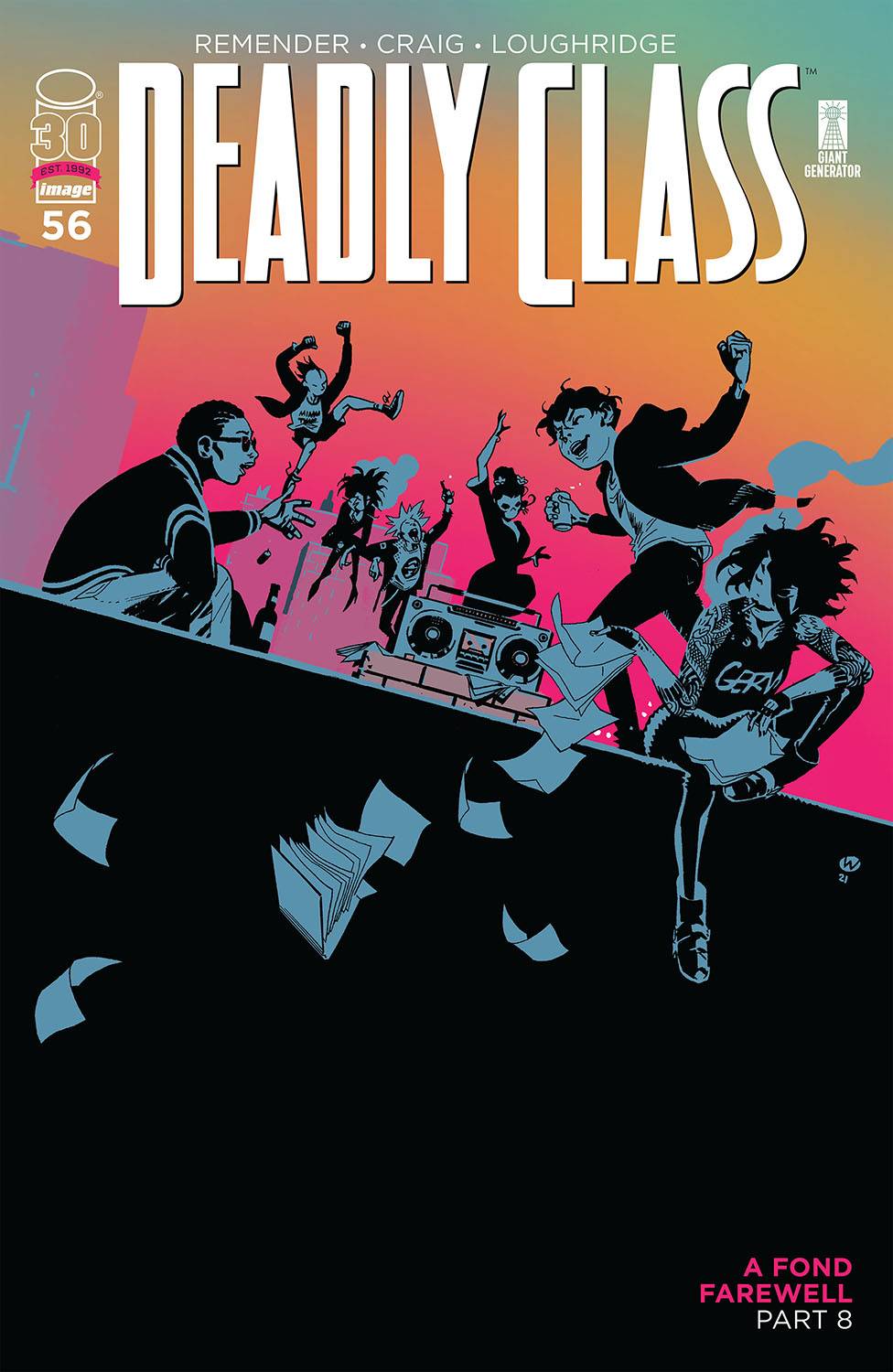 DEADLY CLASS #56 CVR A CRAIG (MR)