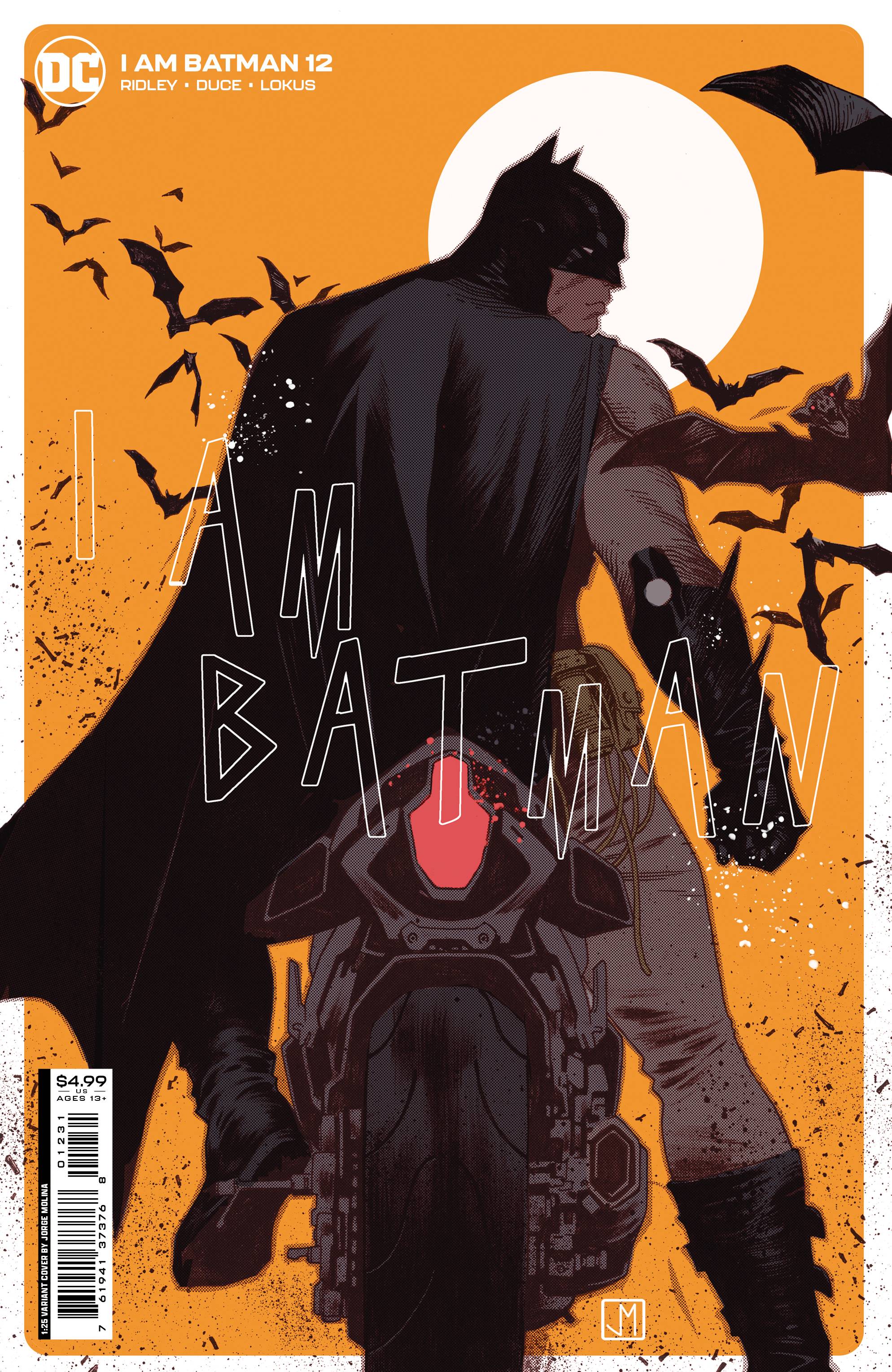 I AM BATMAN #12 CVR C 1:25 MOLINA CARDSTOCK VAR