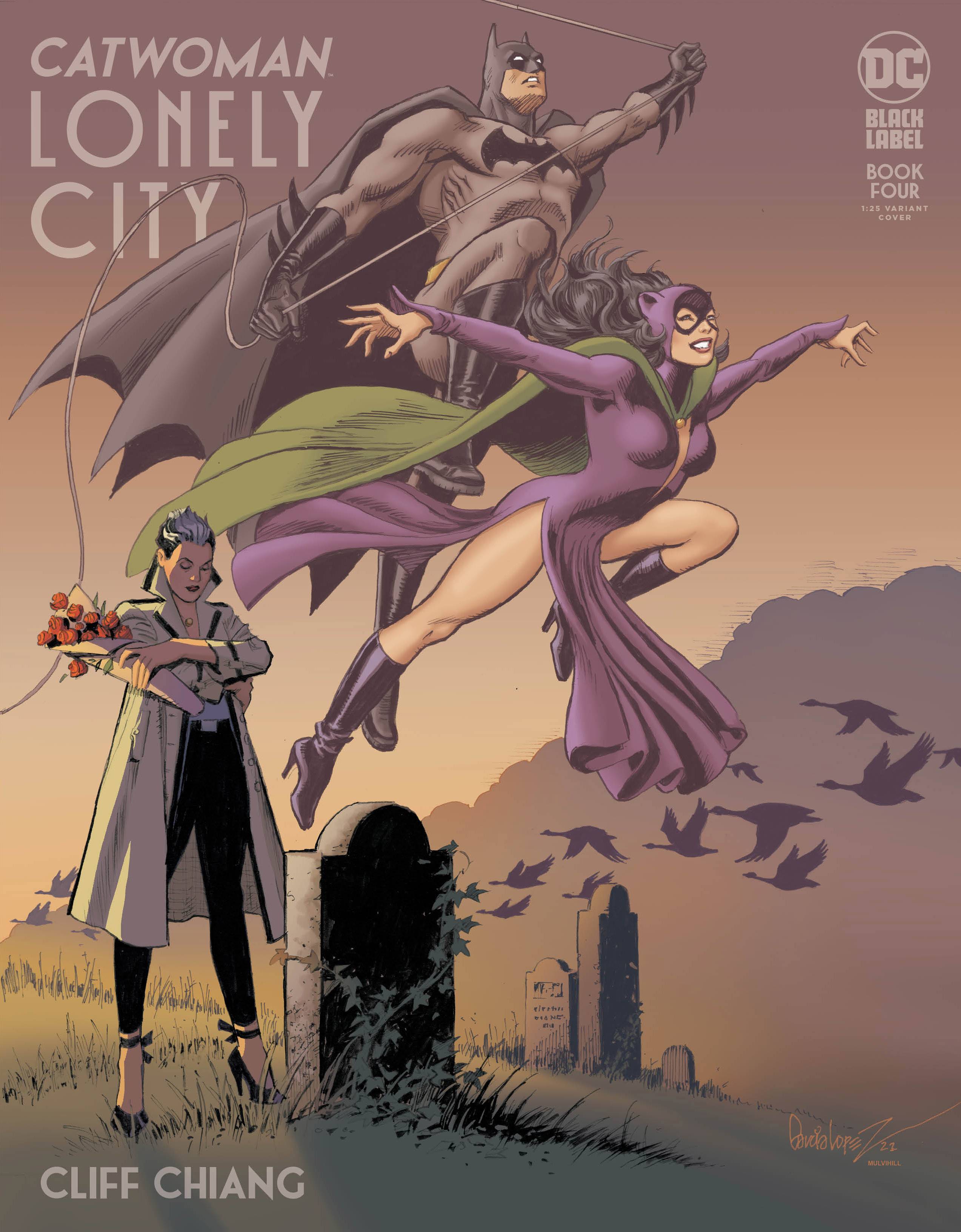 CATWOMAN LONELY CITY #4 (OF 4) CVR C 1:25 GARCIA LOPEZ VAR