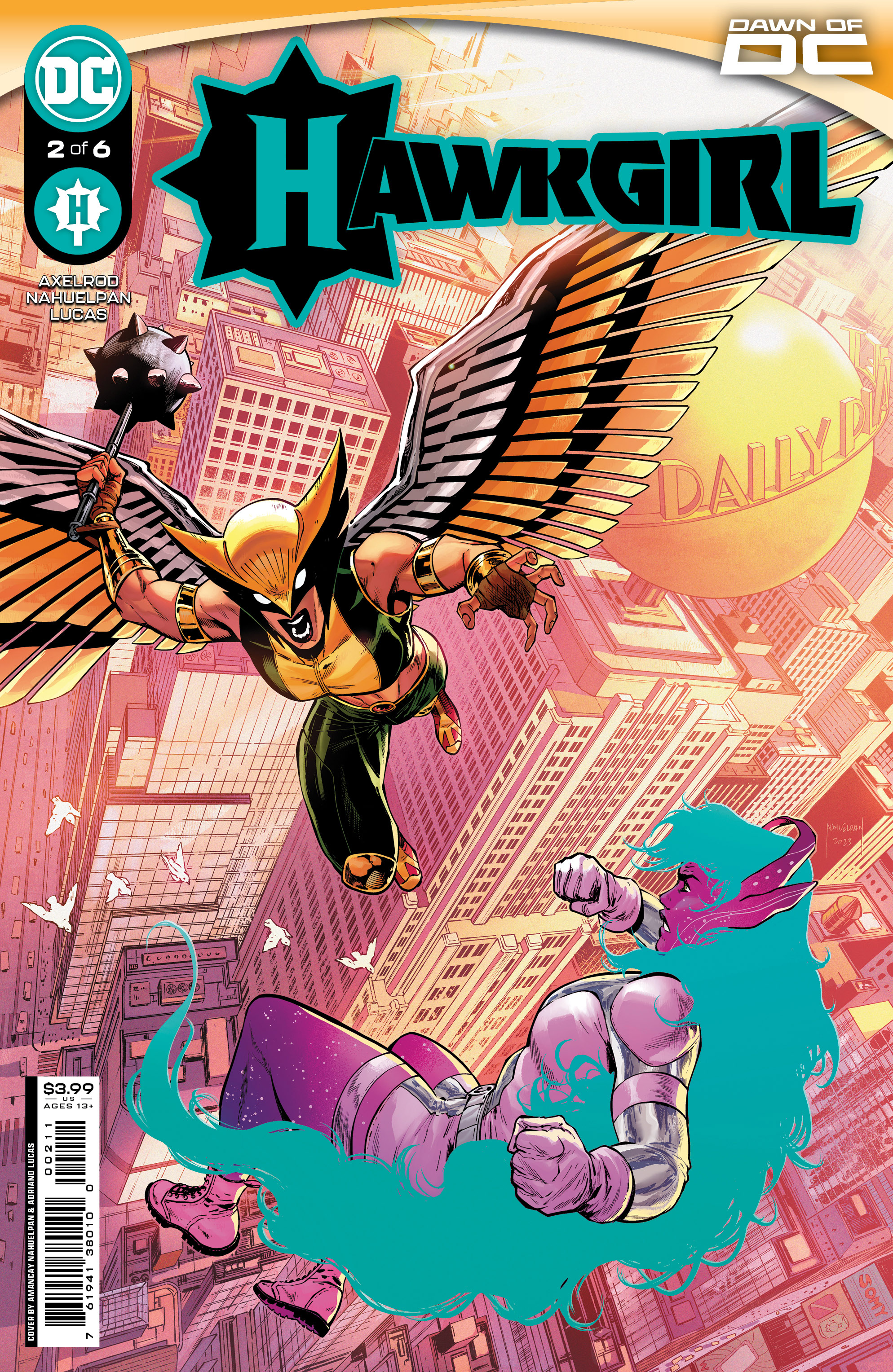 HAWKGIRL #2 (OF 6) CVR A AMANCAY NAHUELPAN