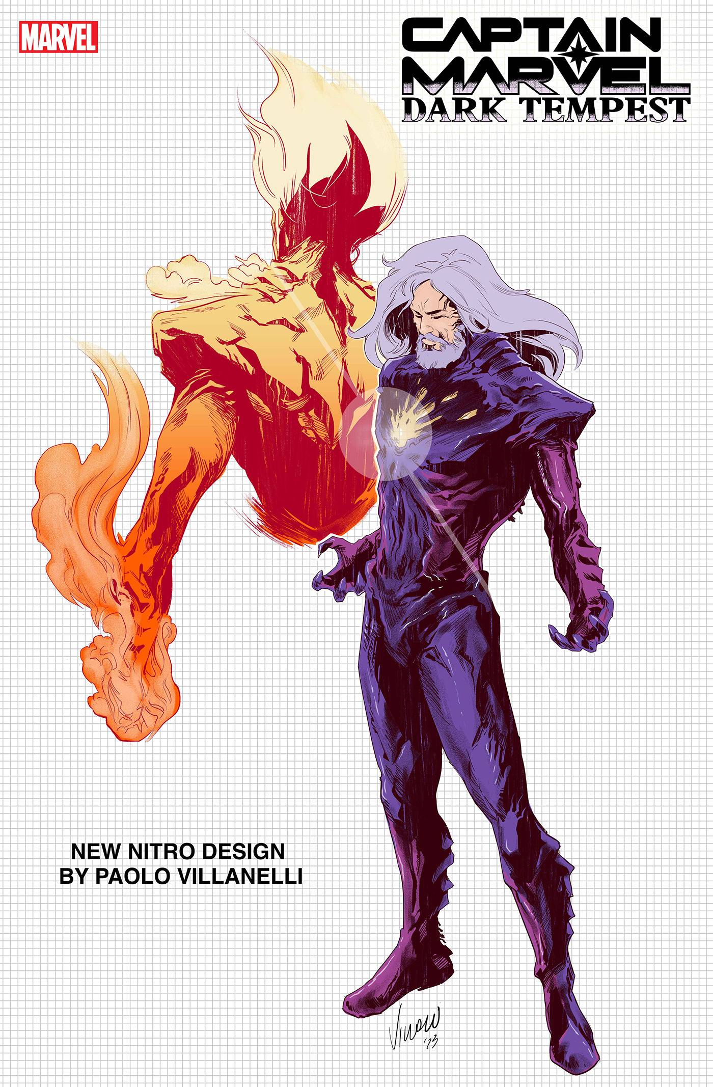 CAPTAIN MARVEL DARK TEMPEST #2 (OF 5) 1:10 COPY DESIGN VAR