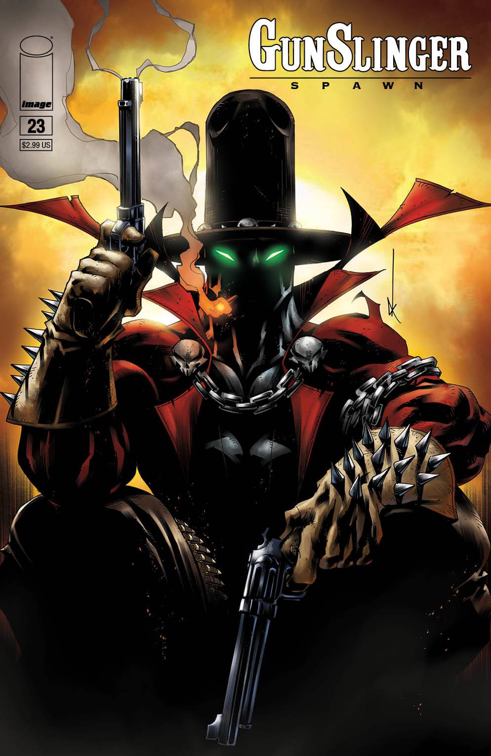 GUNSLINGER SPAWN #23 CVR B KEANE