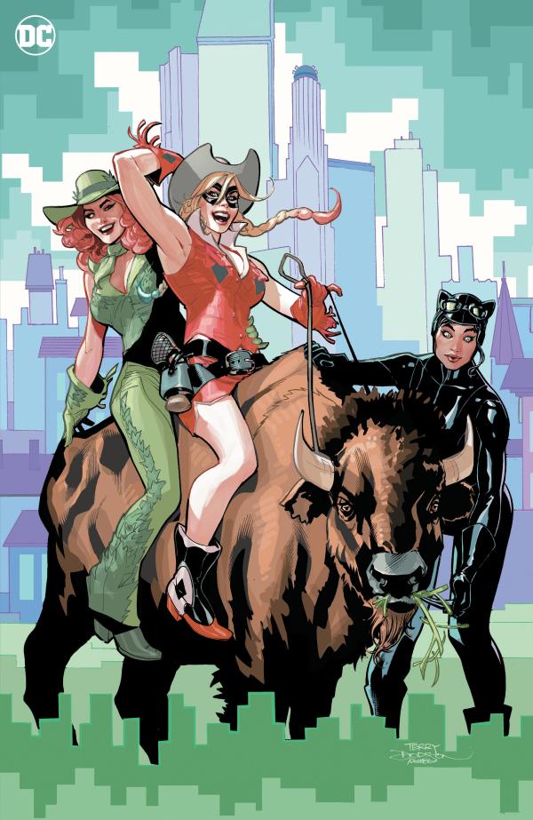 GOTHAM CITY SIRENS #1 (OF 4) CVR I INC 1:50 TERRY DODSON VIRGIN CARD STOCK VAR