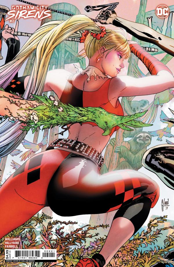 GOTHAM CITY SIRENS #2 (OF 4) CVR D GUILLEM MARCH CONNECTING CARD STOCK VAR