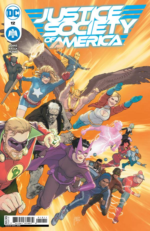 JUSTICE SOCIETY OF AMERICA #12 (OF 12) CVR A MIKEL JANIN