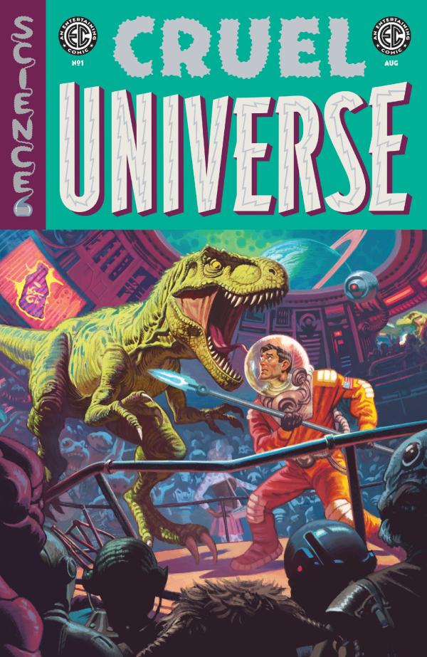 EC CRUEL UNIVERSE #1 (OF 5) CVR C GREG SMALLWOOD SILVER FOIL VAR (MR)