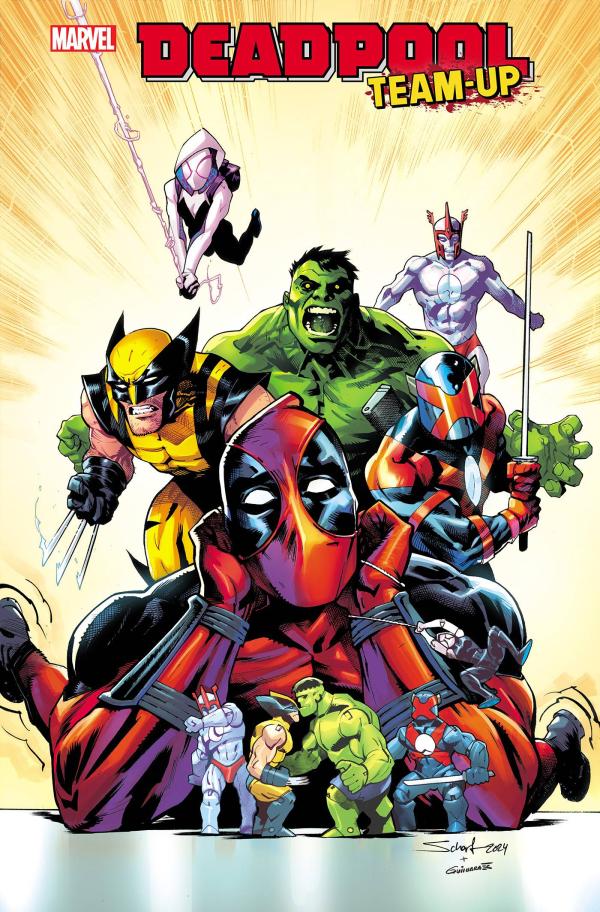 DEADPOOL TEAM-UP #1 (OF 5) 1:25 COPY INCV JONAS SCHARF VAR